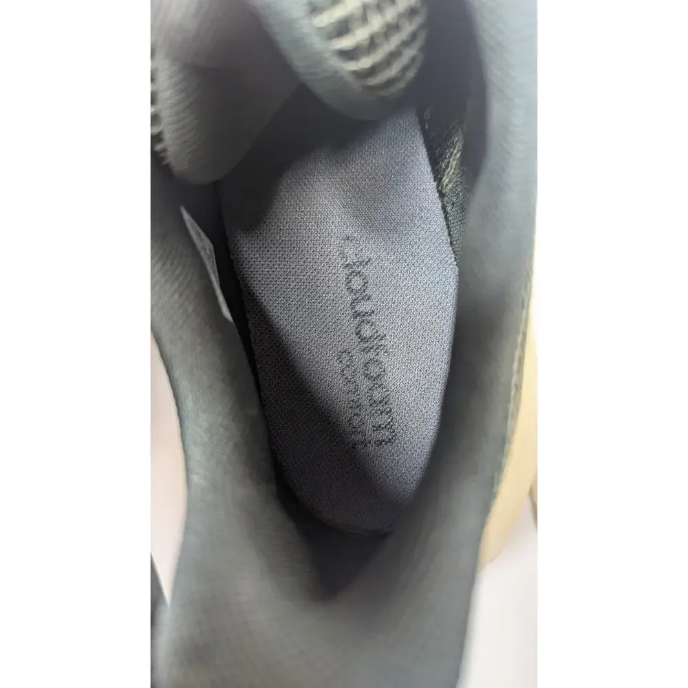 Adidas Questar Flow Green Legend Earth Orange Men boys size 6.5 - Picture 4 of 10